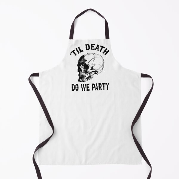 Item preview, Gothic Wedding Til Death Do We Party Skull Design for Bachelorette Party Or Halloween designed and sold by mysticblvd.