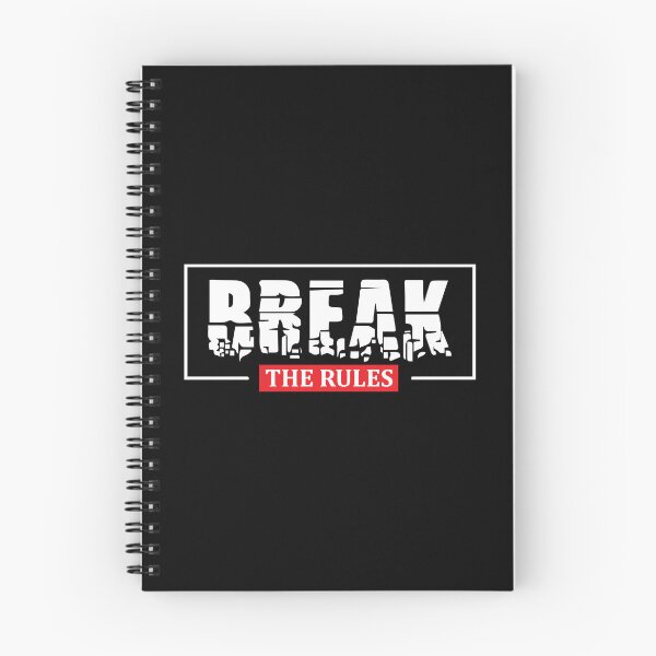 Item preview, BREAK THE RULES designed and sold by Creativenetic.