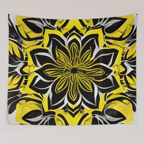 Item preview, Yellow Flower 1 designed and sold by SpaceShaman.