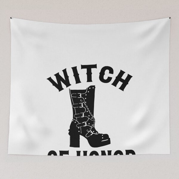 Item preview, Gothic Wedding Witch Of Honor Black Boot Design for Bachelorette Party Or Halloween designed and sold by mysticblvd.