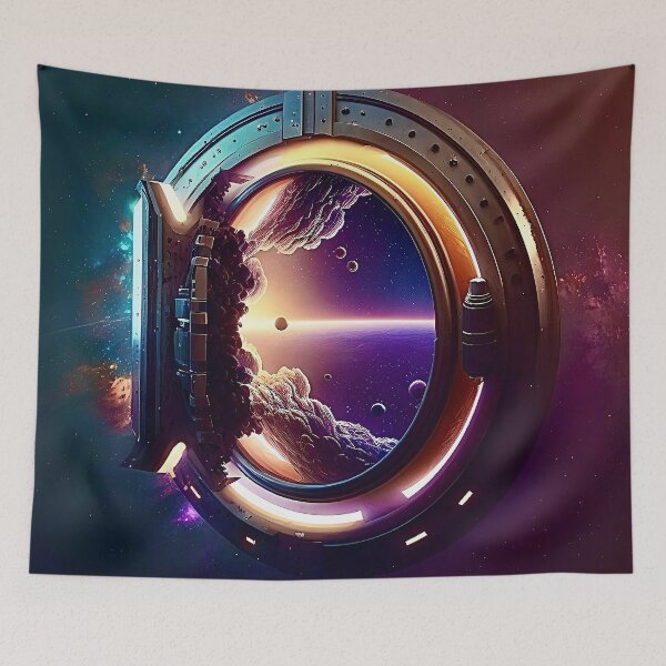 Item preview, Space Door Portal designed and sold by Psychedelic-Sap.