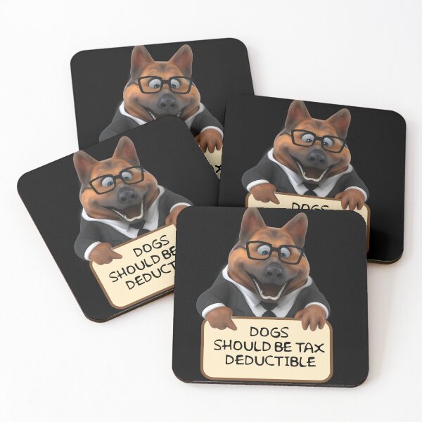 Item preview, Dogs Should Be Tax Deductible designed and sold by DFY-studio.