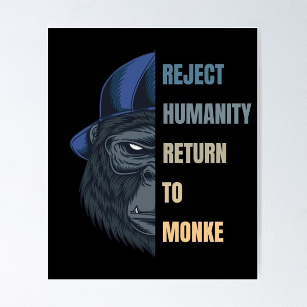 Le Monke Meme Poster for Sale by tttatia