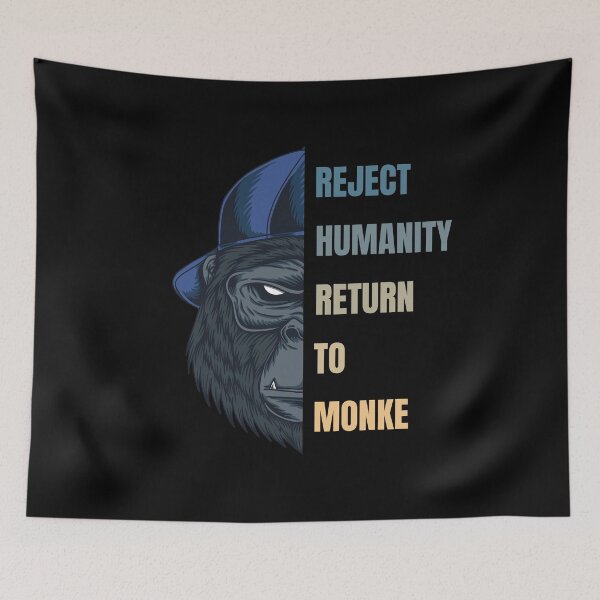 Item preview, Get in Touch with Your Primal Side: Return to Monke designed and sold by SimpliText.