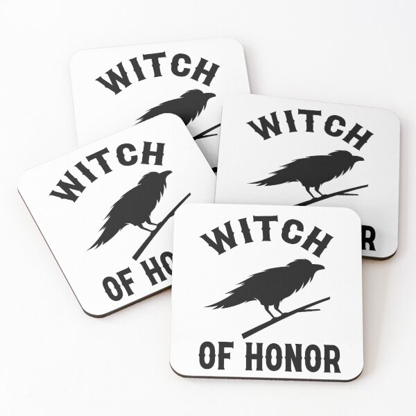 Item preview, Gothic Wedding Witch Of Honor Raven Design for Bachelorette Party Or Halloween designed and sold by mysticblvd.