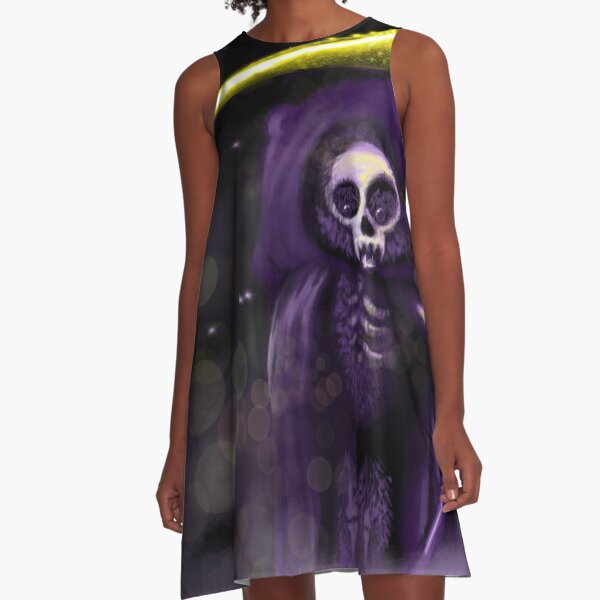 Death Bear A-Line Dress
