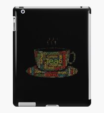Tea – Tea Gift – Tea Lover Gift - Chai Tea – Tea Lover - Gift for Tea Lover iPad Case/Skin