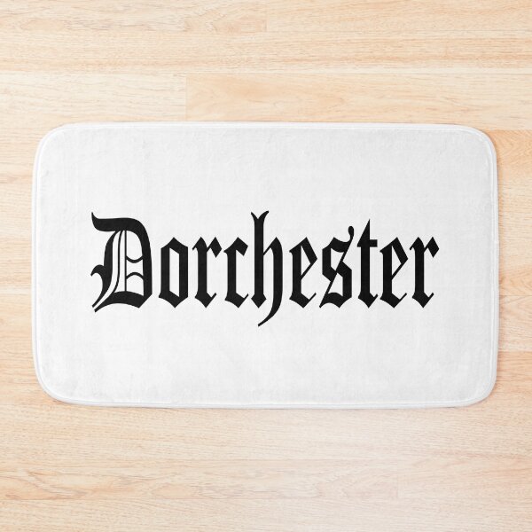 Item preview, Dorchester (Boston neighborhood) black text  designed and sold by MainsleyDesign.