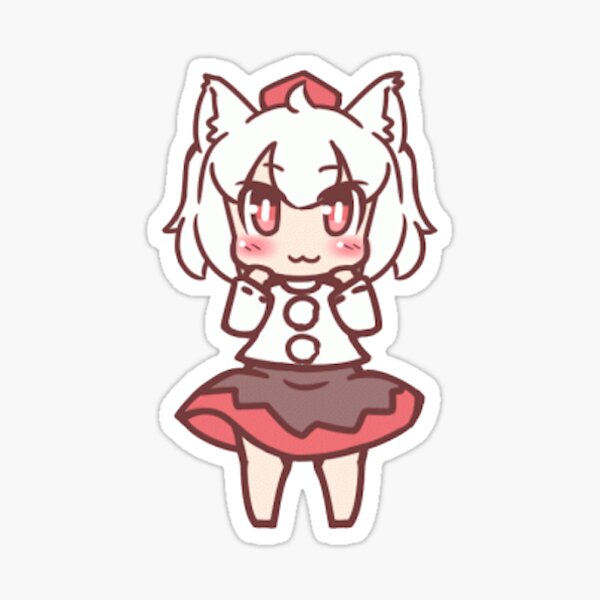 Momiji Inubashiri: Chibi! Sticker