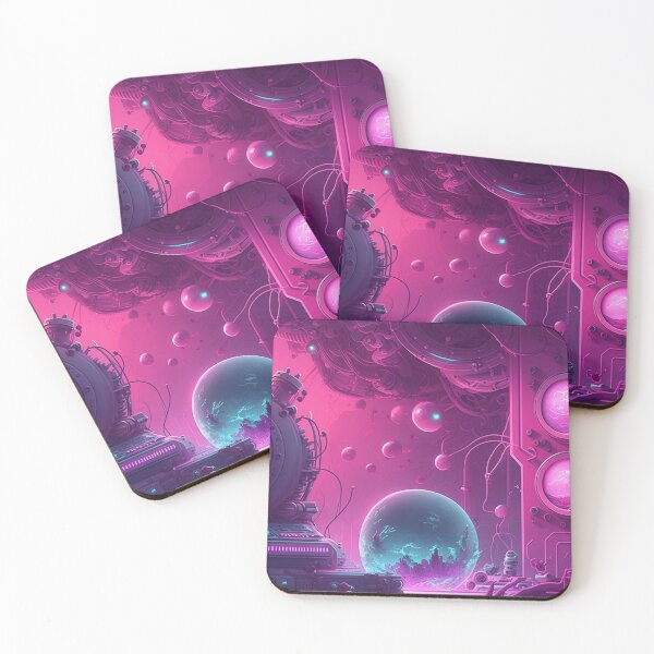 Item preview, Abstract Pink Gamer Setup designed and sold by The Graphic Letters.