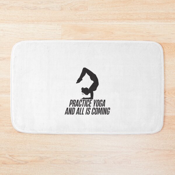 Item preview, practice yoga and all is coming designed and sold by DreamBigShirts.
