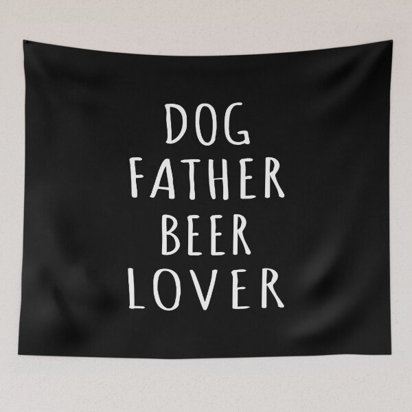 Item preview, Dog Father Beer Lover I designed and sold by Lemon Pepper.