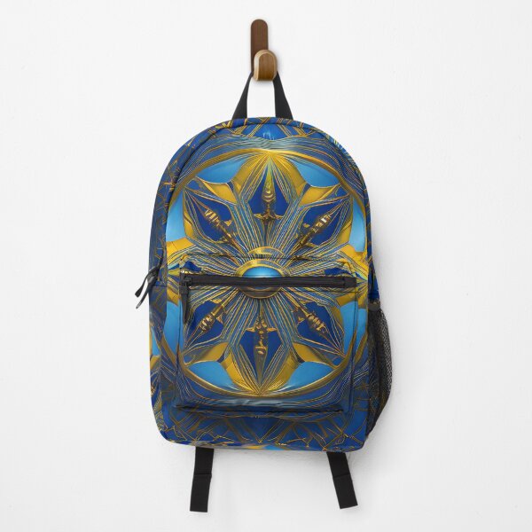 Item preview, Blue golden mandala designed and sold by Illium21.