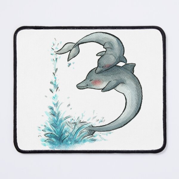 Item preview, B letter - Dolphins designed and sold by carlottamascolo.