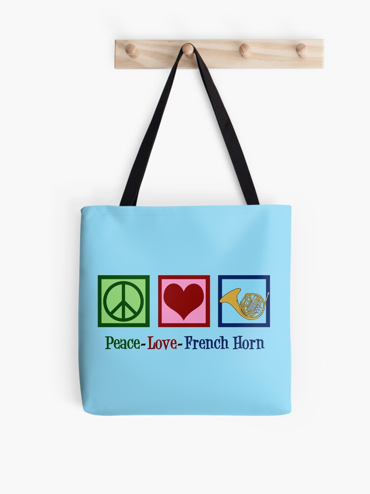 Thumbnail 1 von 2, Stofftasche, Friedensliebe Waldhorn designt und verkauft von elishamarie28.