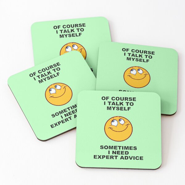 Item preview, Of Course I Talk To Myself. designed and sold by artmovementspgh.