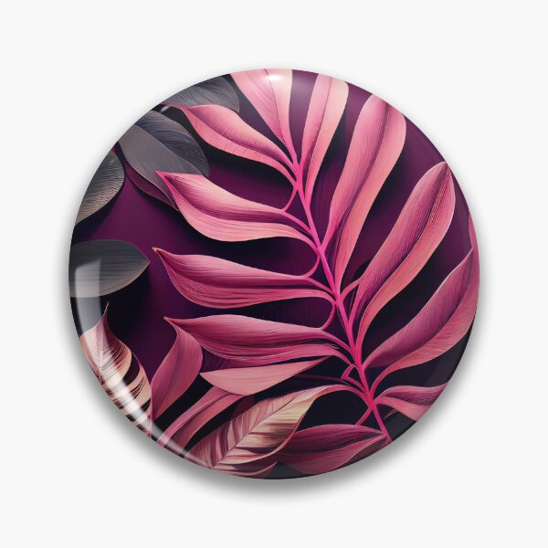 Item preview, Floral pink - Plant leaves background  designed and sold by OriginalDSNG.
