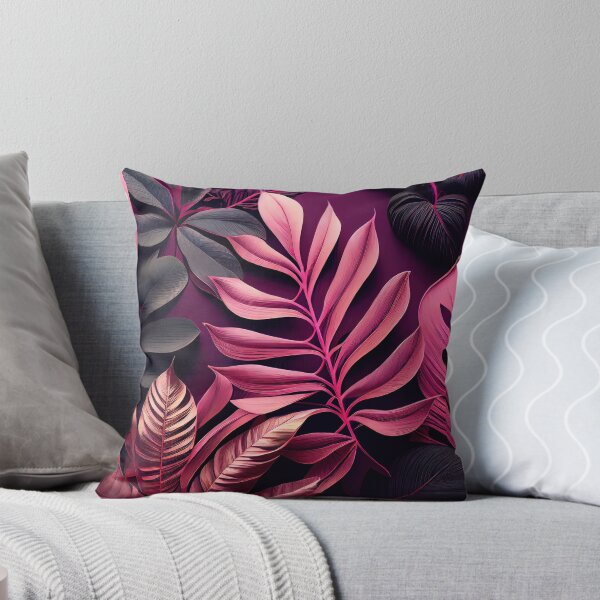 Item preview, Floral pink - Plant leaves background  designed and sold by OriginalDSNG.