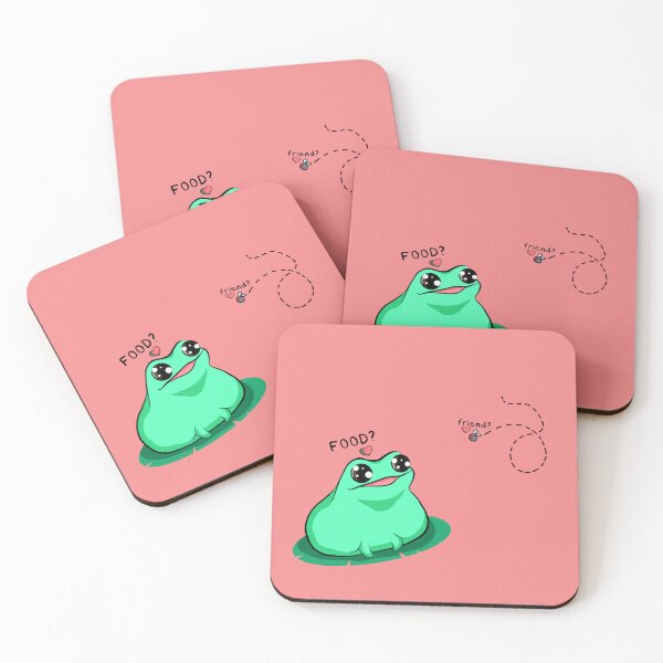Item preview, Hungry Frog and Friendly Fly (In Pink) designed and sold by Creepy-Cutesie.