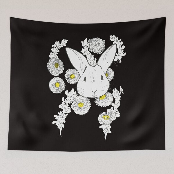Item preview, Easter Bunny And Flowers designed and sold by VasylByrtus.