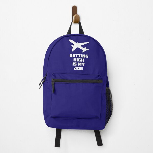Item preview, Getting High is my Job - Humor Flight Attendant - Pilot Saying designed and sold by Ikaroots.