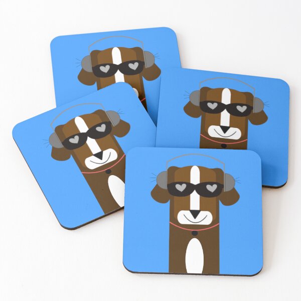 Item preview, DJ Dachshund designed and sold by bunhuggerdesign.