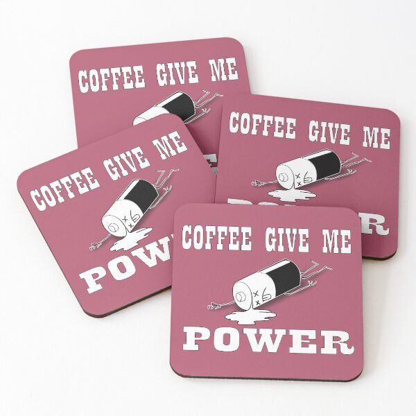 Item preview, funny coffee give me power designed and sold by sednalafandy79.