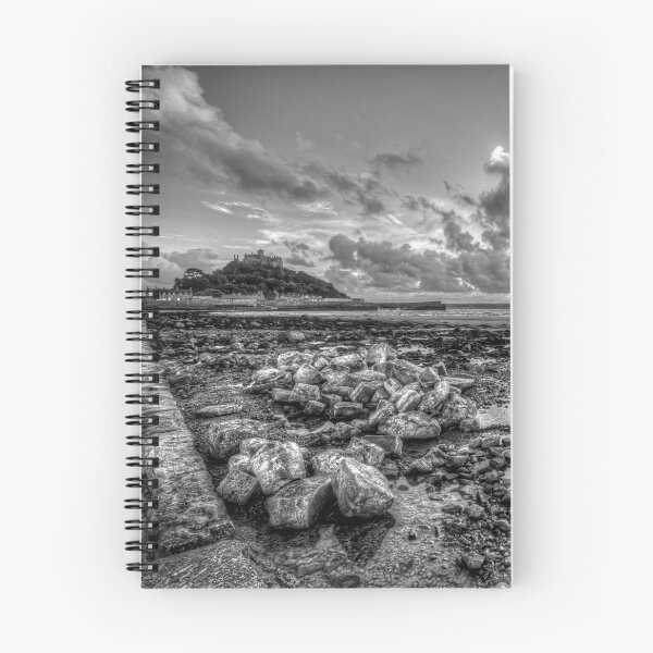 Item preview, St Michael's Mount Black And White Sunset designed and sold by Paul Thompson Photography.