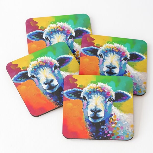 Item preview, Young Lamb modern contemporary digital artwork. designed and sold by davidelder.