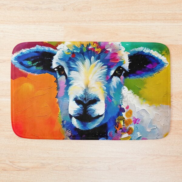 Item preview, Young Lamb modern contemporary digital artwork. designed and sold by davidelder.
