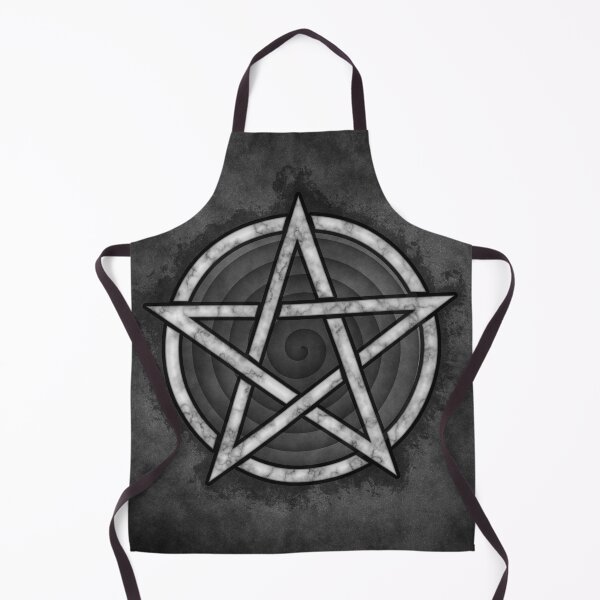 Item preview, Marble Pentagrams for Protection - Grey Background designed and sold by SolarCross.