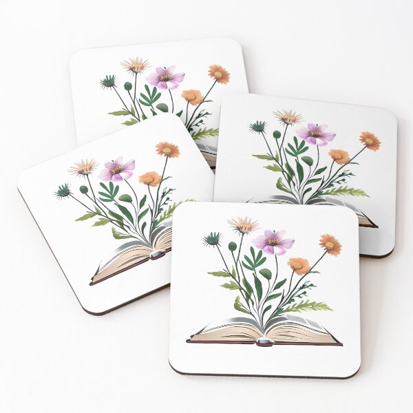 Item preview, Flowers Growing From A Book designed and sold by estudiopublik.