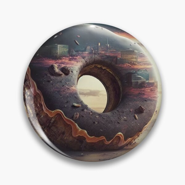 Item preview, Sweet Doughnut Futuristic illustration designed and sold by doomwalker2010.