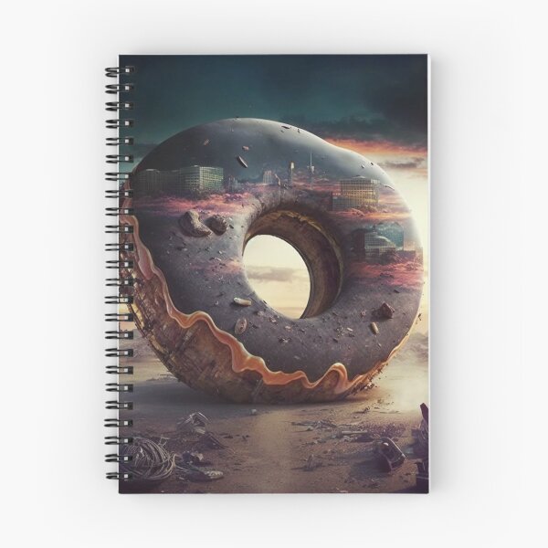 Item preview, Sweet Doughnut Futuristic illustration designed and sold by doomwalker2010.