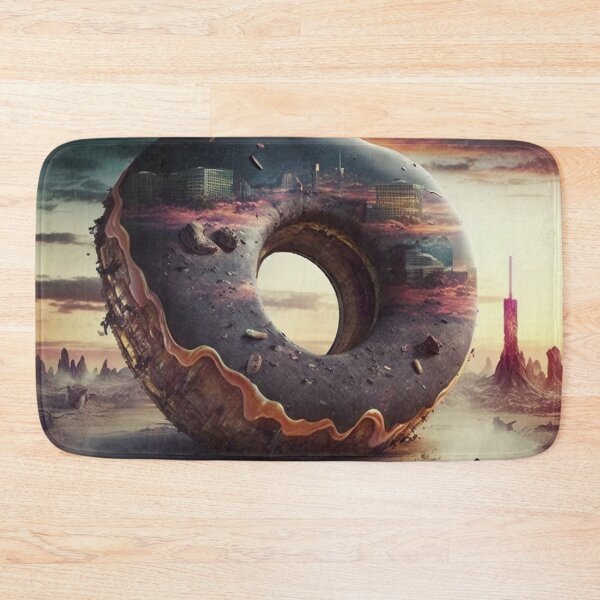 Item preview, Sweet Doughnut Futuristic illustration designed and sold by doomwalker2010.