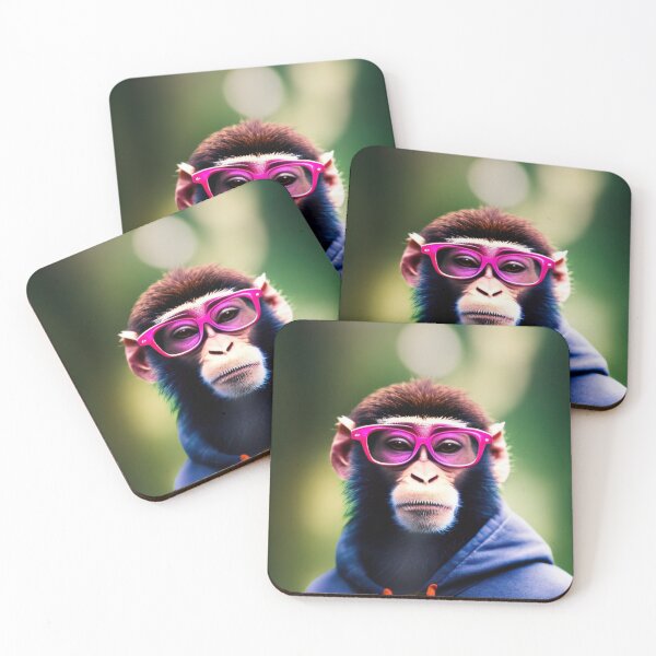 Item preview, Professional monkeys, chimps and primates in suits or clothes 48 designed and sold by hendrikspix.