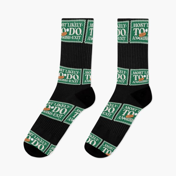 Item preview, Most Likely To Do An Irish Exit Funny St Patrick Day designed and sold by EasilyShop.