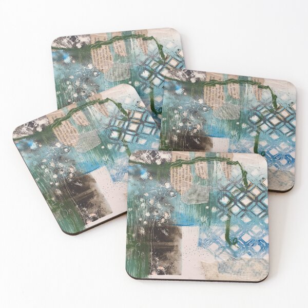 Item preview, Time Out - Abstract Expressionism designed and sold by SarahRussellArt.