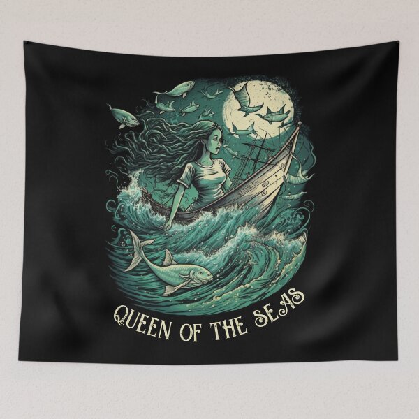 Item preview, Queen of the seas  designed and sold by SidTastic .
