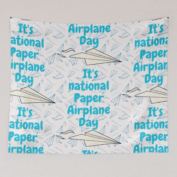 Item preview, Paper Airplane day designed and sold by Simo0455.