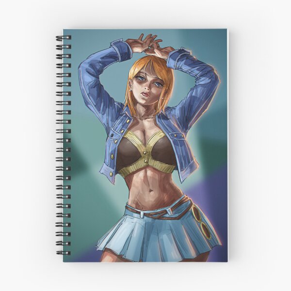 Item preview, Girl in Denim Jacket designed and sold by SamZhengArt.