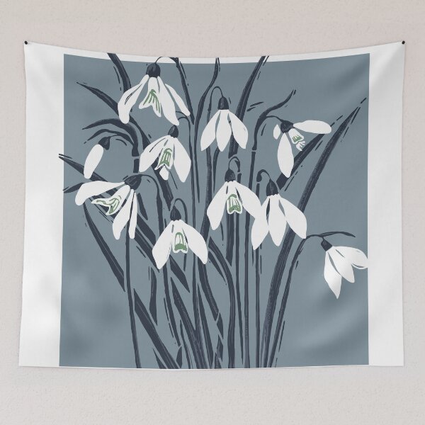 Item preview, The spring is coming. Blooming Snowdrops designed and sold by kazimido.