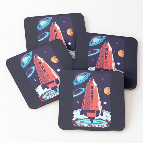 Item preview, To space we go (#06) [Create a set!] designed and sold by SolidEarthArt.