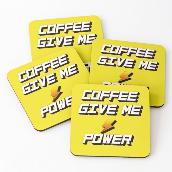 Item preview, coffee give me power designed and sold by sednalafandy79.