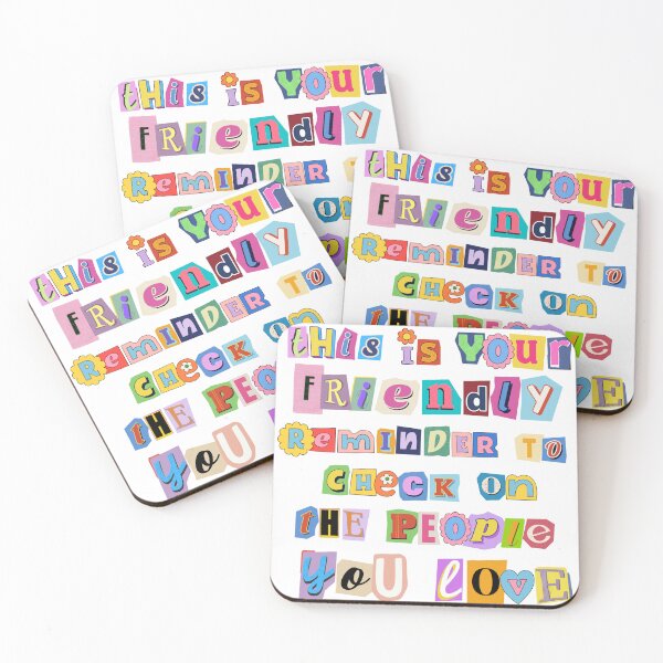 Item preview, This Is Your Reminder to Check On The People You Love designed and sold by juliaplusgents.