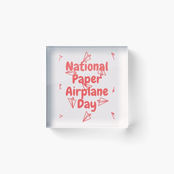 Item preview, Paper Airplane day designed and sold by Simo0455.