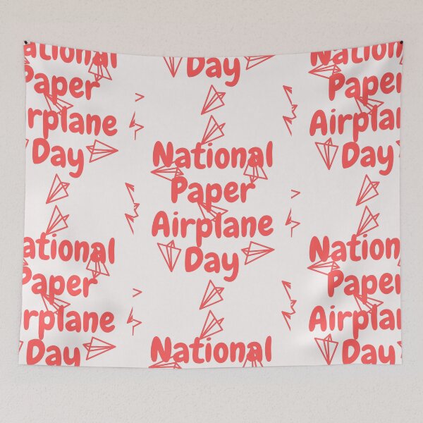 Item preview, Paper Airplane day designed and sold by Simo0455.