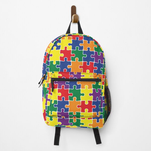 Item preview, Rainbow Pride Puzzle Pattern  designed and sold by LaLunaWinters.