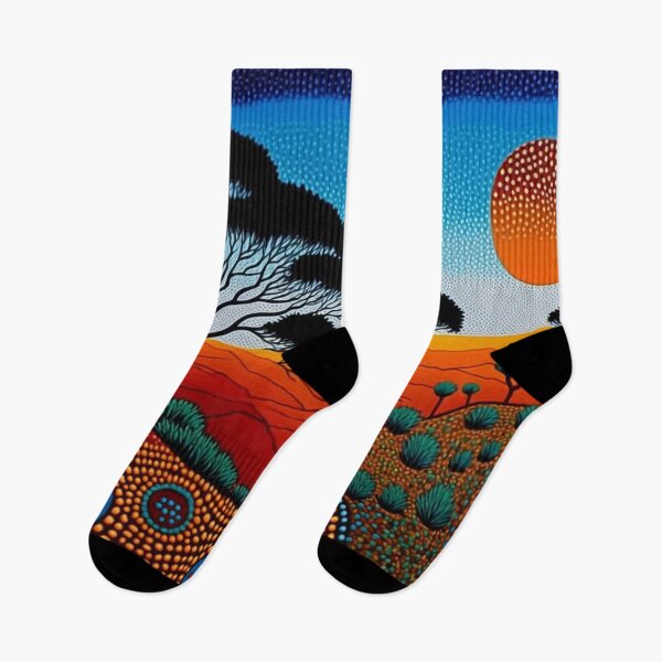 Item preview, Aboriginal dot art, native Australian artwork designed and sold by SvarunPogani.