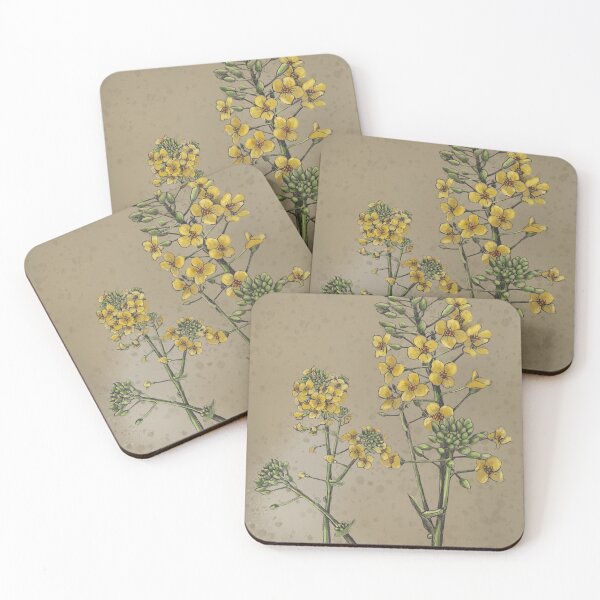 Item preview, Copy of yellow flowers, canola, botanical, herbs designed and sold by Hennagirl.